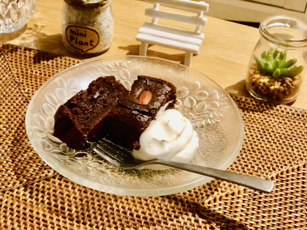 チョコレートケーキ 完成