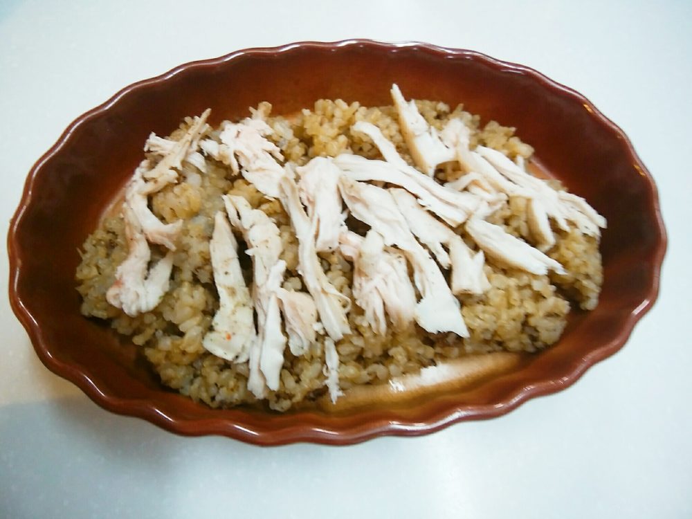 豆腐クリーム玄米ドリア 作り方