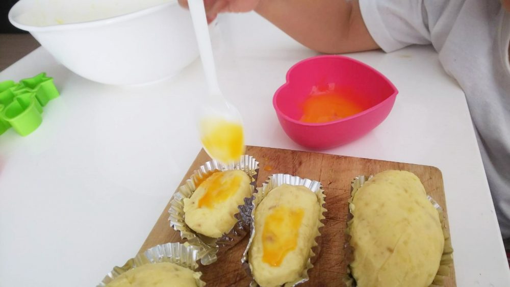 スイートポテト 卵黄